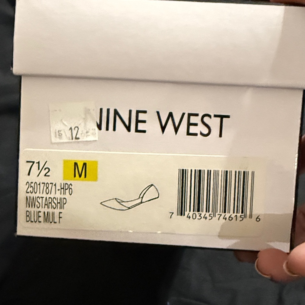 Nine West silky flat shoe. 7.5 - Picture 9 of 9